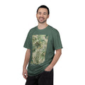 Green Design T-Shirt — Garment-Dyed Casual Tee
